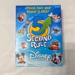 Disney Edition 5 Second Rule Game - complete set